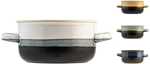 H&H Set mit 6 Boli, Stoneware, Monoporation, sortiert, 0,65 l