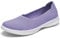konhill Mocassins pour Femmes Confortables Loafers Décontractées Plates Slip-on Tricot Chaussures Habillées Chaussures de Marche Légères EU 36.5 Violet