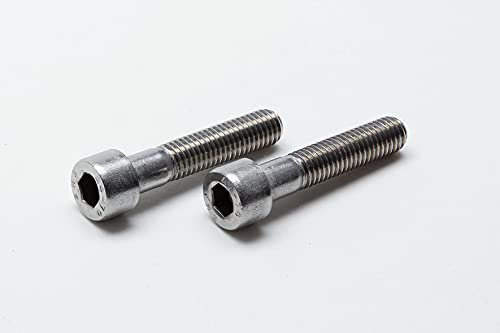 PD® Innensechskantschrauben M8x40 mm (DIN 912 / ISO 4762) | Zylinderschrauben aus Edelstahl A2 V2A | Rostfreie Edelstahlschrauben mit Innensechskant | 50 Stück