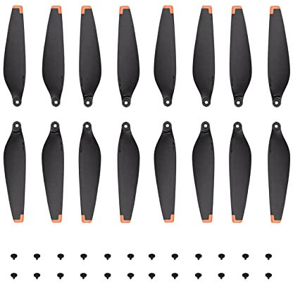 YueLi Mini 3 Pro Propeller für DJI Drohne, kompatibel mit Props Wings Blades Ersatzzubehör (2 Sets), schwarz
