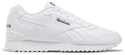 Reebok Unisex Glide Ripple Clip Sneaker,Ftwwht Ftwwht Vecnav,34 EU