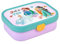 Mepal - Fiambrera Campus - Bento Box para Niños - Lonchera con Compartimento Bento y Tenedor - Fiambrera con Cierre de Clip - Sin BPA y apta para Lavavajillas - 750 ml - Disney Princess
