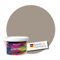 WALLCOVER Peinture murale de qualité supérieure | Marron Gris Brun | 2.5L = 20m² | Pour les intérieurs à très haut pouvoir couvrant (classe 1) | Finition mate | Fabriquée en Allemagne