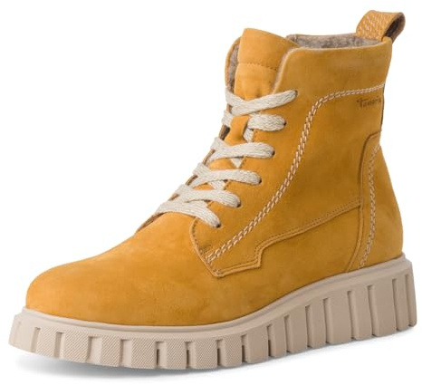 Tamaris Damen Stiefel - 1-25268-43 684 38 MUSTARD