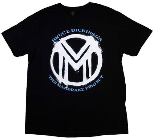 Bruce Dickinson The Mandrake Project T Shirt M