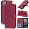 Zouzt Case for iPhone 11 Pro Max (6.5 Inch), Premium PU Leather Wallet Case with Credit Card Holder Slot Flip Folio Kickstand Shockproof Protective Phone Cover (Red)