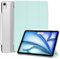 4UBonLife Funda para iPad Air 11 Pulgadas M3/M2 (2025/2024), iPad Air 5.ª/4.ª Generación 10,9 Pulgadas 2022/2020, Carcasa Protectora Rígida Delgada Ligera Trasera Translúcido Cubierta, Verde Menta