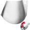 Pouring Chute Attachments Stainless for Stand Mixer Bowl Compatible with Kitchen Aid Stand Mixers