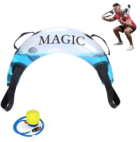 MAGIC SELECT Trainingsgewichtstasche. Aqua Gewichtstaschen. Aqua Power Bag 5-17 Kg. Verstellbarer und Tragbarer Wassersack, für Fitnesstraining, Gleichgewicht, Kraft, Gewichte, Yoga...