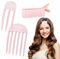 Luckwaii Pince à Cheveux pour Rehausser Les Racines Bigoudis Cheveux 3 Pièces Rouleau Cheveux Pince Volumisante à Cheveux pour Frange Moelleuse Clip de Volume Cheveux Instantané Outils De Coiff