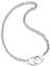 Herren Damen Gliederkette Handschellen Halskette Edelstahl, Statement Halskette, Punk Rock Schwere Schmuck