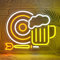 Lxmoneon Darts Neon schild Dart Bier Neonschilder für Wanddekoration Dimmbare Dartscheibe Neon Sign Bar Led Schilder Dartspiel Neonlicht für Schlafzimmer Game Room Darts Club Bar Party