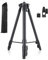 Trépied pour Laser,Trépied de 1,2 m, barre d'extension réglable sur 3 hauteurs, compatible avec les niveaux laser d'interface 5/8'' - Livré avec un adaptateur 5/8 à 1/4