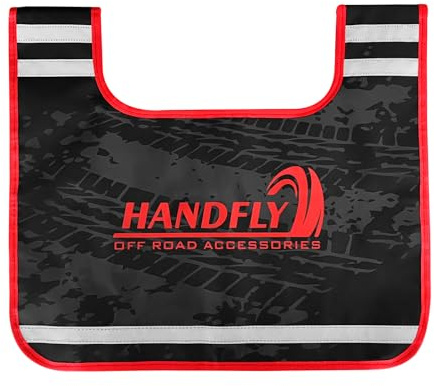 Handfly Winch Dampener Cable, Safety Recovery Off-Road Winch Rope Dampener Blanket with Pocket