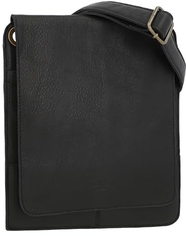 Gusti Leder Friseurtasche Moana - Friseur Werkzeugtasche Stylist Tasche Schwarz Leder