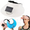 Solar Ventilatoren SonnenhüTe FüR Damen- Kappe Mit Ventilator, SolarhüTe, LüFterkappe Sonnenhut, Cap Mit Ventilator|Uv-Schutz-Strandhut FüR Camping Radfahren Laufen (DE/NL/SE/PL, Alphanumerisch, M, A)