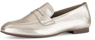 Gabor Damen Slipper, Frauen Slipper, Mokassins,vegan,Wasser-dicht,weit,Rose,gemuetlich,weiblich,stilvoll,heiss,sexy,Business,Puder,42.5 EU / 8.5 UK