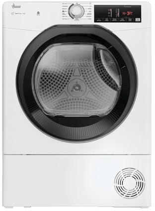 Hoover H-DRY 350 HRE H9N2TBE-80 Wifi Connected 9Kg Heat Pump Tumble Dryer - White - A++ Rated