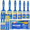 Kingorigin 10001 une brosse de peinture Premium Lot de 10 pièces