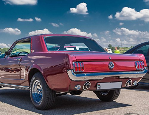 hansepuzzle 46075 - Mustang Puzzle 1000 Teile - Fortbewegung-Puzzle mit hochwertiger Aufbewahrung: Kartonbox und wiederverschließbarem Beutel - Format 60 × 46 cm