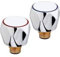 Replacement HOT & Cold TAP TOP Head Covers Chrome Plated 1/2 for Basin/Bath & Kitchen Sink TAPS