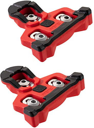 Pro Bike Tool Fahrrad-Klemmplatten kompatibel mit Shimano SPD-SL Klickpedalen (4-Grad-Float) für Damen- und Herrenradschuhe - Fahrrad-Klemmplatten-Set für Straßen- und Indoor Cycling