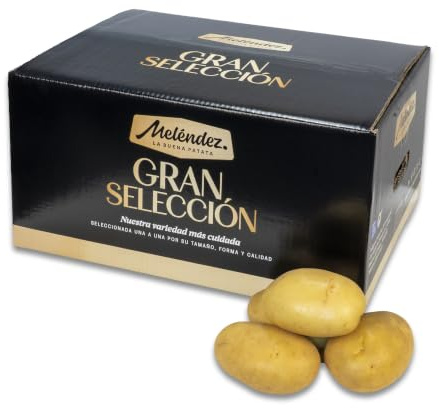 Patatas Meléndez Premium Gran Selección | Calidad Gourmet - Caja 10kg | Calidad Gourmet para Todo Uso