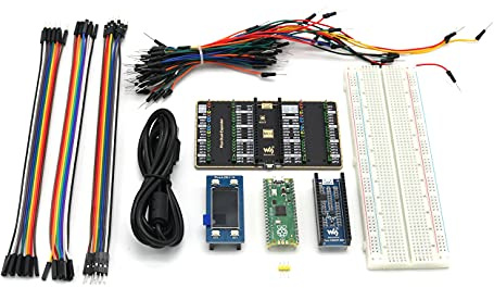Raspberry Pi Pico Evaluation Kit Package B Include The Pico + Color LCD + IMU Sensor + GPIO Expander