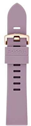 FOSSIL Armband für UnisexUhren 20MM Anstoßbreite, Silikonband, S201109
