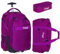 Elephant 3 Teile Set Trolley Hero Signature Schultrolley Schulranzen Trolly Sporttasche Mäppchen 12800 (Wild Berry 12994 (Violett))