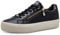 s.Oliver Damen Sneaker flach mit Reißverschluss Freizeit, Blau (Navy), 41 EU