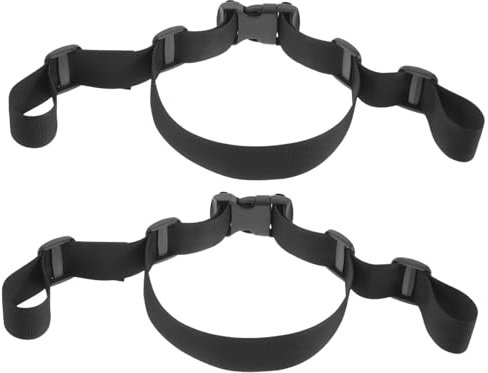 2 Stück Verstellbare Hochstuhlgurte Für Babys Ersatzgurte Für Kinderwagen Und Hochstühle Flexibel Und Praktisch Für Kleinkinder Schwarz 38Mm
