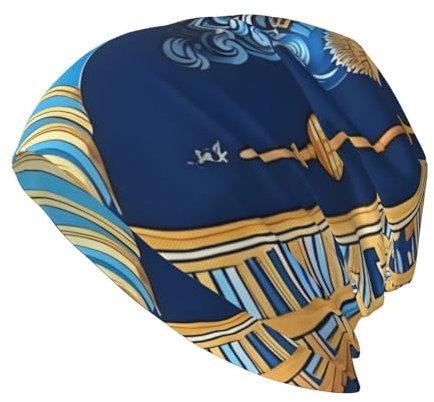 GerRit Brimless Hut mit Liebesgöttin, lässiger Hut, weich und bequem, warm und atmungsaktiv, geeignet für Männer und Frauen, Schwarz, Schwarz , One size