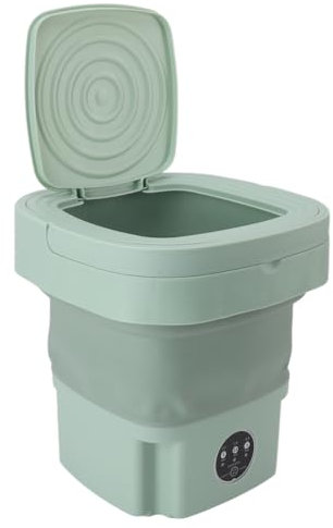 Lavadora Portátil, Lavadora Portátil Plegable de 100-240 V, Ropa Interior para Dormitorio (Enchufe de la UE)