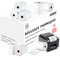 Rollgenio 50 Bobine Rouleaux thermique 80x80mm papier pour caisse enregistreuse, terminal POS,imprimante EPOS