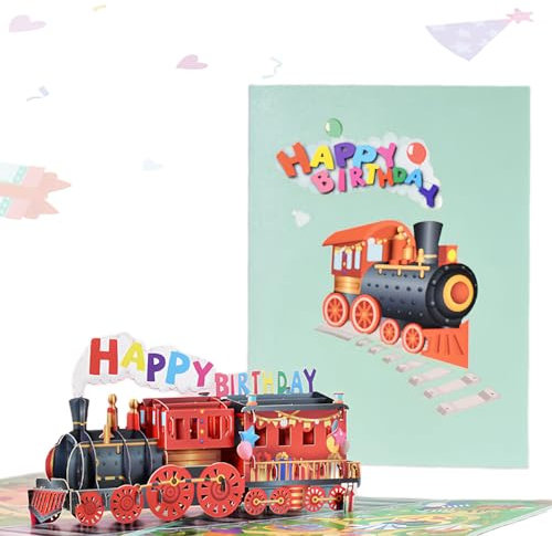 scicent Geburtstagskarten Set Geburtstag Karte Pop up 3D Happy Birthday Grußkarten Lustige Geburtstagskarte mit Umschlag Kreative Geburtstagsgeschenk für Familie und Freunden 32113