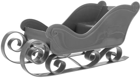 Cabilock Weihnachtsschlittenschmuck Mini-Desktop- Festliches Schlittenornament Exquisite Weihnachtsschlitten-tischdekoration