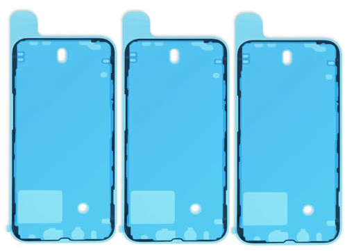iReplaceParts - Adesivo di ricambio impermeabile per schermo per iPhone serie 13, confezione da tre (per iPhone 13 Pro (6,1 pollici)