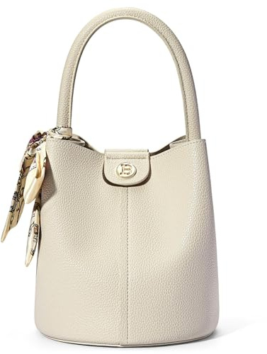 BOSTANTEN Handtasche Damen Klein Umhängentasche Veganes Leder Handytasche zum Umhängen Bucket Tasche für Frauen Verstellbarer Schultergurt