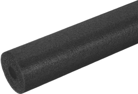 PATIKIL Tuyau En Mousse D'Isolation Pour Tuyau, Couvertures En Mousse Pour Tuyau 13/16 (20mm) DI x 3.3FT x 2-3/4 DE Pour Poignée De Piscine Manchon De Protection Thermique, Noir