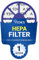 VIOKS Hepa Filtro rotondo 152 mm Ø ricambio per filtro Dyson 900228-01 – Filtro Hepa per aspirapolvere Dyson DC08 DC19 DC20 / Dyson accessori