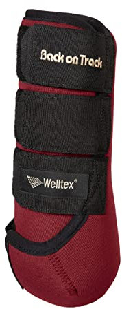 Back on Track® Welltex Arbeitsgamaschen Opal Hindleg Exercise Boot Dunkelrot (XL)