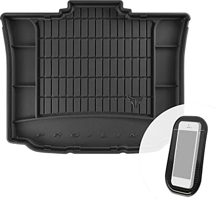 Gummi Kofferraummatte Kofferraumwanne mit Organizer-Funktion passend für Skoda Roomster 2006-2015