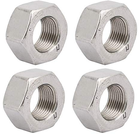 Dadi esagonali M12x1 UNF 304 dadi esagonali filettati in acciaio inox 4 pezzi