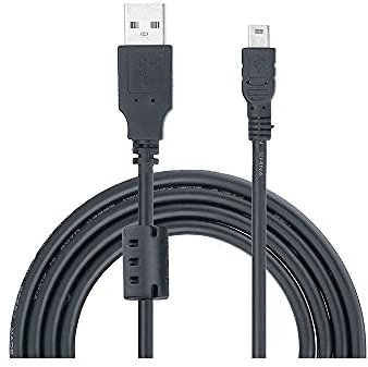 bzcemind Cable USB de la cámara 1.5M Adecuado para Nikon D3300 D5000 D5100 D5200 D5300 D5500 D7100 D7200 D750 P6000 P7000 P7100 P7700 P7800 C