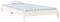 vidaXL Stapelbett Holzbett Massivholzbett Einzelbett Bett Bettgestell Bettrahmen Schlafzimmerbett Schlafzimmermöbel Weiß 80x200cm Massivholz Kiefer