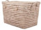 Coffre à Jouet en Osier pour Enfant (60 cm), Malle de Rangement Deco Boheme Chic Rectangulaire, Panier de Rangement avec Couvercle, Coffre de Rangement Polyvalent