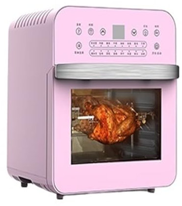 Food essentials and family helpers Automatic Oil-free Air Fryer Home Air Fryer Toaster Oven Smart Air Fryer Fryer 12L Smart assistant Enjoy life (Color : F8-5 pcs-01, Size : UK)