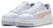 PUMA Damen Carina Street Sneaker, White-Rose Quartz-COOL Weather, 37 EU