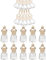 JJiaoLinin Car Air Freshener Perfume Bottle，20 Pieces 8ml Car Hanging Perfume Bottles， Fragrance Essential Oil Diffuser, for Car, Home, Office, Perfume Decor(Diamond Shape)